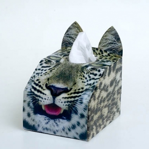 Paws 4 Africa Wild Animal tissue box | Meister Trading | The Cat Product Specialist
